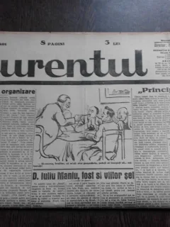 Ziarul Curentul , director Pamfil Seicaru , 10 mai nr.1891/1933