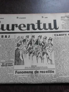 Ziarul Curentul , director Pamfil Seicaru , 11 mai nr.1892/1933