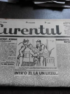 Ziarul Curentul , director Pamfil Seicaru , 16 iunie nr.1928/1933