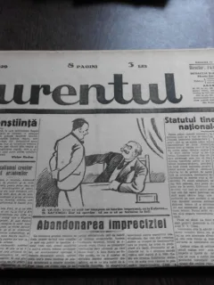 Ziarul Curentul , director Pamfil Seicaru , 17 iunie nr.1929/1933