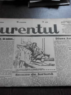 Ziarul Curentul , director Pamfil Seicaru , 17 mai nr.1898/1933