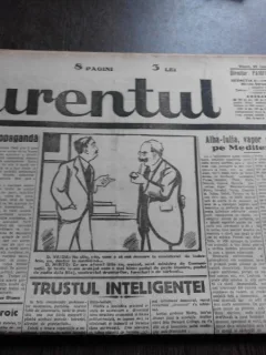 Ziarul Curentul , director Pamfil Seicaru , 21 iunie nr.1935/1933