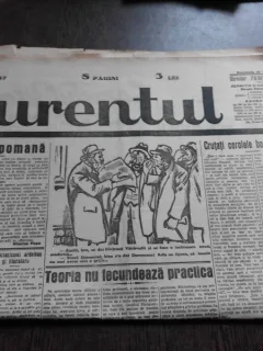 Ziarul Curentul , director Pamfil Seicaru , 25 iunie nr.1937/1933