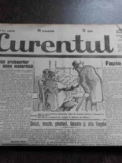 Ziarul Curentul , director Pamfil Seicaru , 26 aprilie nr.1878/1933