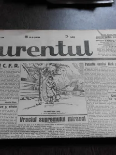 Ziarul Curentul , director Pamfil Seicaru , 27 aprilie nr.1879/1933