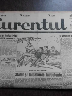 Ziarul Curentul , director Pamfil Seicaru , 30 aprilie nr.1882/1933