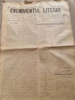Ziarul Evenimentul Literar nr.11/1894