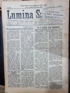 Ziarul Lumina satelor nr.12/1928