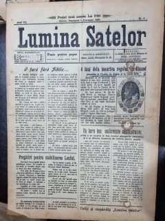 Ziarul Lumina satelor nr.6/1928