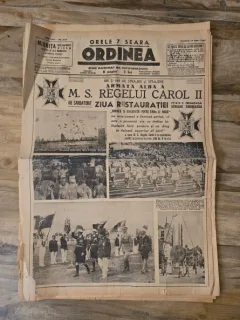 Ziarul Ordinea 10 Iunie 1939, Ziua Restauratiei, Strajerie
