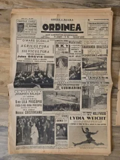 Ziarul Ordinea 15 Ianuarie 1939, Smaranda Braescu