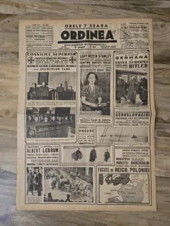Ziarul Ordinea 29 Martie 1939, Frontul Renasterii