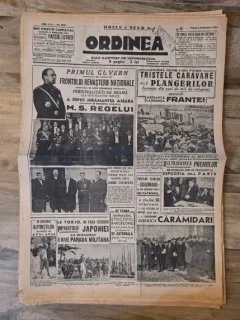 Ziarul Ordinea 3 Februarie 1939, Armand Calinescu