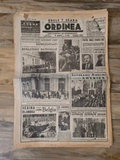 Ziarul Ordinea 3 Iunie 1939, Discutii despre pactul Ribbentrop Molotov