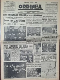 Ziarul Ordinea nr.2028/1939