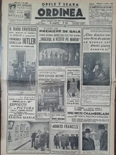 Ziarul Ordinea nr.2028/1939