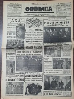 Ziarul Ordinea nr.2048/1939