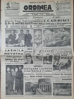 Ziarul Ordinea nr.2052/1939