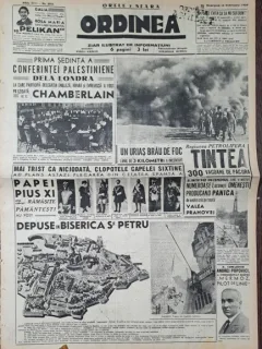 Ziarul Ordinea nr.2054/1939