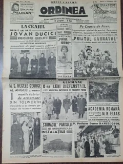 Ziarul Ordinea nr.2058/1939