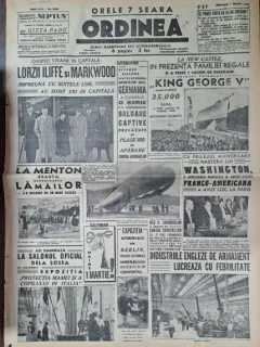 Ziarul Ordinea nr.2058/1939