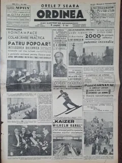 Ziarul Ordinea nr.2062/1939