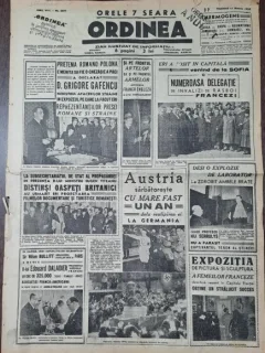 Ziarul Ordinea nr.2077/1939