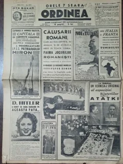 Ziarul Ordinea nr.2078/1936