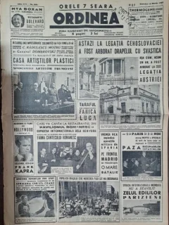 Ziarul Ordinea nr.2083/1939