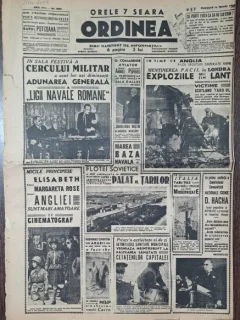 Ziarul Ordinea nr.2090/1939