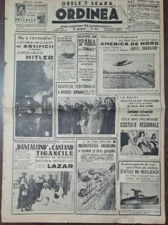 Ziarul Ordinea nr.2096/1939