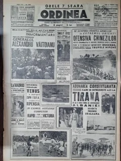 Ziarul Ordinea nr.2103/1939