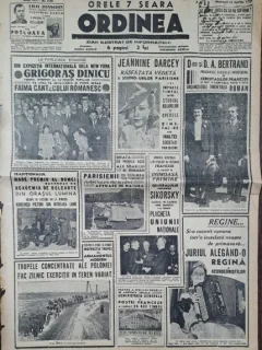 Ziarul Ordinea nr.2108/1939