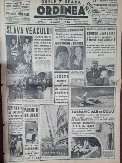 Ziarul Ordinea nr.2111/1939