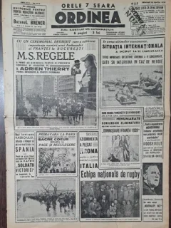 Ziarul Ordinea nr.2114/1939
