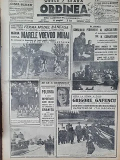 Ziarul Ordinea nr.2121/1939