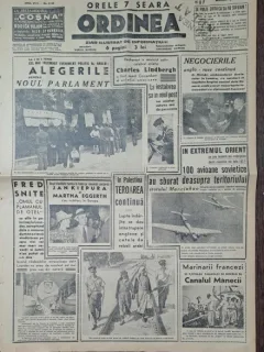 Ziarul Ordinea nr.2140/1939
