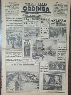 Ziarul Ordinea nr.2141/1939