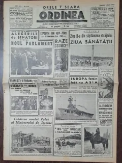 Ziarul Ordinea nr.2143/1939