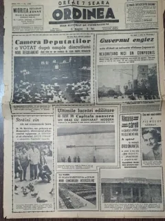 Ziarul Ordinea nr.2158/1939