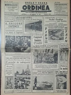 Ziarul Ordinea nr.2159/1939