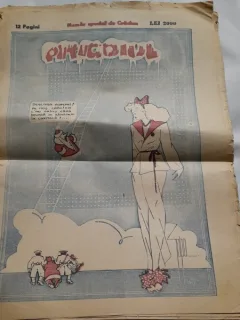 Ziarul Pitigoiul 1947  saptamanal de satira si umor  numar special de Craciun