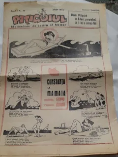 Ziarul Pitigoiul nr.10/1948  saptamanal de satira si umor