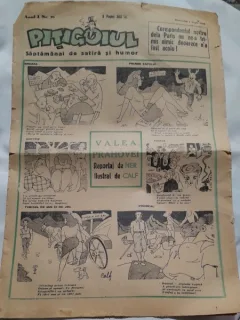Ziarul Pitigoiul nr.16/1946  saptamanal de satira si umor