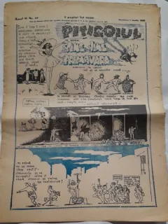 Ziarul Pitigoiul nr.43/1947  saptamanal de satira si umor
