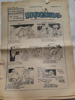 Ziarul Pitigoiul nr.87/1947  saptamanal de satira si umor