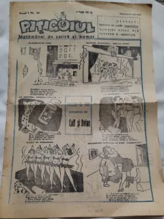 Ziarul Pitigoiul nr.10/1946  saptamanal de satira si umor