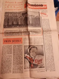 ZIARUL SCANTEIA PIONIERULUI 8 DECEMBRIE/1960