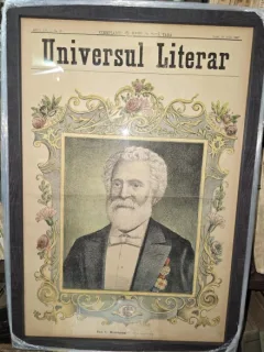 Ziarul Universul Literar nr. 26/1897 - pe coperta Ion C. Bratianu – inramat