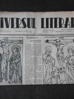 ZIARUL UNIVERSUL LITERAR NR.19/SAMBATA 25 IUNIE 1938